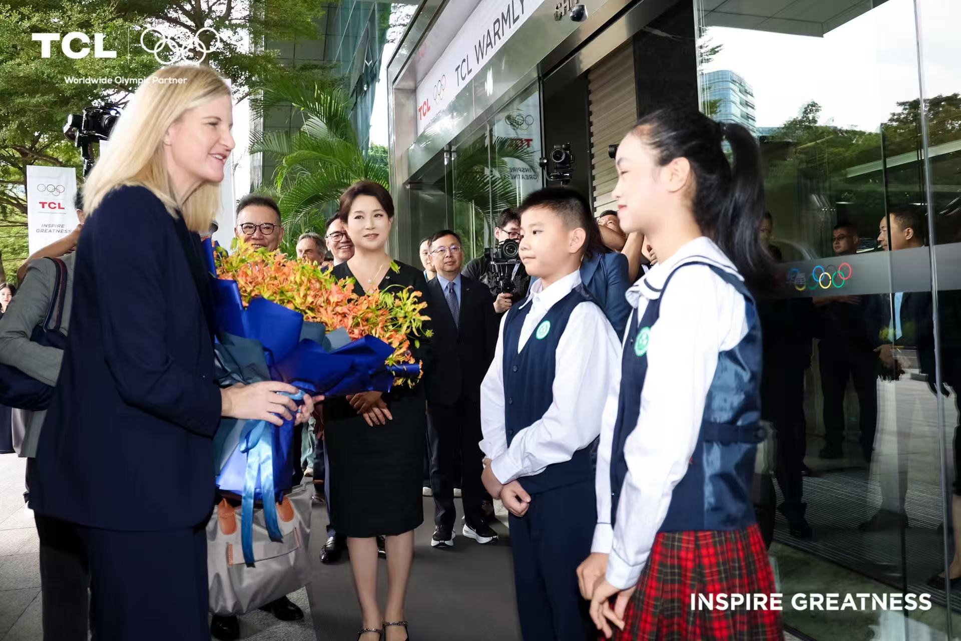 首访首站！国际奥委会主席考文垂访问TCL